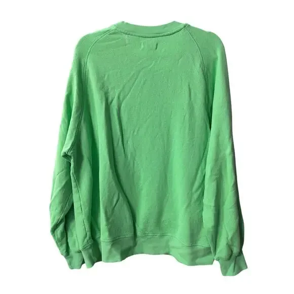 Sincerely Jules Bandier Mint Crewneck Sweatshirt Cozy Athleisure M - Picture 3 of 7